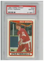 Steve Yzerman Hockey Cards 1990 Topps Tiffany Prices