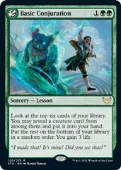 Basic Conjuration [Foil] Magic Strixhaven School of Mages Prices