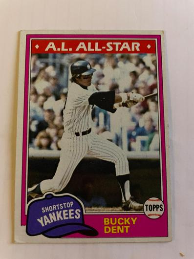 Bucky Dent #650 photo