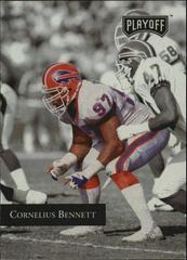 Cornelius Bennett #75 Football Cards 1992 Playoff Prices