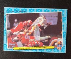 Where Do You Think You're Going? [1986 schedule] Football Cards 1986 Fleer Team Action Prices
