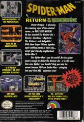 Spider-Man - Back | Spiderman Return of the Sinister Six NES