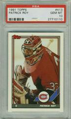 Patrick Roy Hockey Cards 1991 Topps Prices