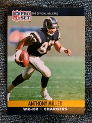 Anthony Miller [ Back Says WR -KR]] #630 Football Cards 1990 Pro Set Prices