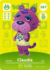 Claudia #287 [Animal Crossing Series 3] Amiibo Cards Prices