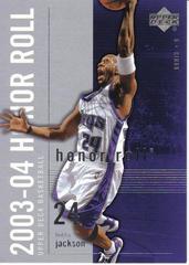 Bobby Jackson #75 Basketball Cards 2003 Upper Deck Honor Roll Prices