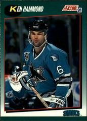Ken Hammond Hockey Cards 1991 Score Rookie Traded Prices