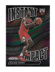 Dalen Terry #6 Basketball Cards 2022 Panini Prizm Instant Impact Prices