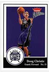 Doug Christie Basketball Cards 2003 Fleer Platinum Prices