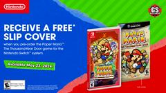 Gamestop Promo (Canada) Pre-Order Bonus | Paper Mario: The Thousand-Year Door Nintendo Switch