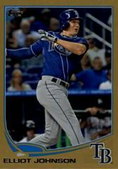 Elliot Johnson [Gold Border] #177 Baseball Cards 2013 Topps Prices