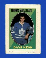 Dave Keon Hockey Cards 1970 Topps OPC Sticker Stamps Prices