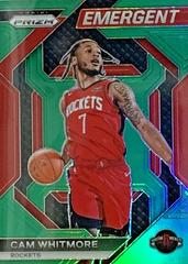 Cam Whitmore [Green Prizm] #27 Basketball Cards 2023 Panini Prizm Emergent Prices