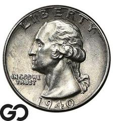 1940 Coins Washington Quarter Prices