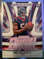Will Anderson Jr #RR-18 Football Cards 2023 Panini Rookies & Stars Rookie Rush Prices