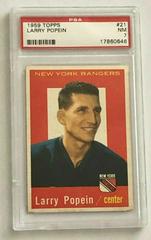 Larry Popein Hockey Cards 1959 Topps Prices