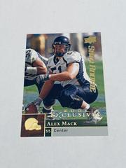 Alex Mack #62 Football Cards 2009 Upper Deck Rookie Exclusives Prices