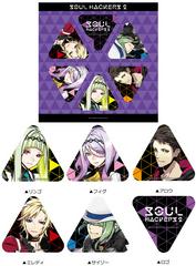 Triangle Tin Badge (Set Of 6) | Soul Hackers 2 [Famitsu DX Pack 3D Crystal Set] JP Playstation 4