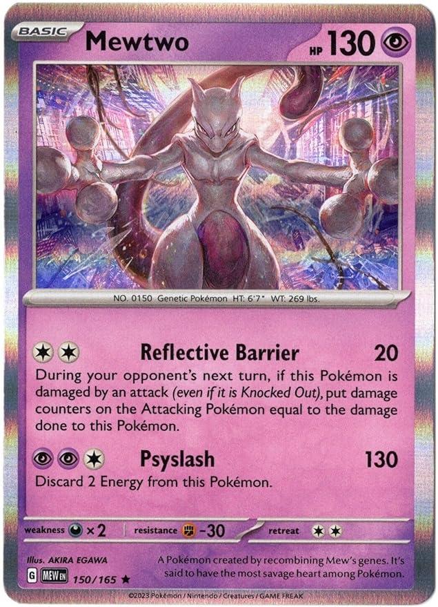 Mewtwo [Holo] #150 Pokemon Scarlet & Violet 151