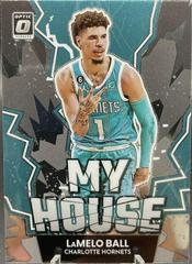 LaMelo Ball #16 Basketball Cards 2022 Panini Donruss Optic My House Prices