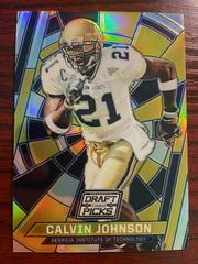 Calvin Johnson #16 Football Cards 2016 Panini Prizm Draft Picks Stained Glass Prices