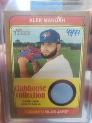 Alek Manoah [Gold] #CCR-AMH Baseball Cards 2023 Topps Heritage Clubhouse Collection Relics Prices