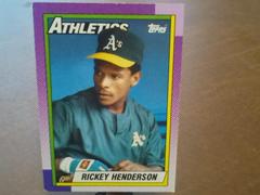 Rickey Henderson Baseball Cards 1990 Topps Prices