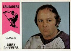 Gerry Cheevers Hockey Cards 1974 O-Pee-Chee WHA Prices