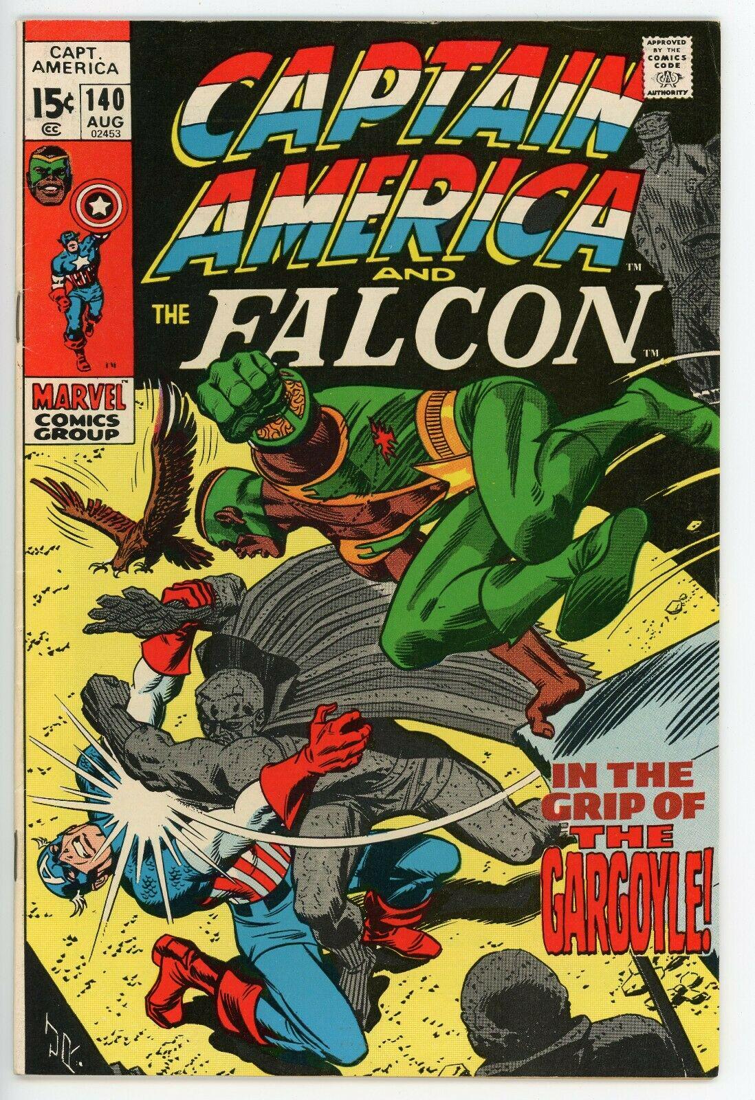 Captain America #140 (1971) Comic Books Captain America