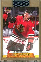Ian Mitchell [Red Ink] Hockey Cards 2020 Upper Deck Clear Cut Canvas Signatures Prices