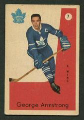 George Armstrong Hockey Cards 1959 Parkhurst Prices
