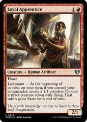 Loyal Apprentice #240 Magic Commander Masters Prices
