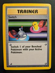 Switch [Trainer Deck B] Pokemon Base Set Prices