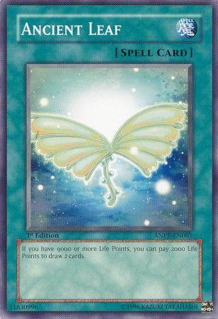 Ancient Leaf [1st Edition] ANPR-EN061 YuGiOh Ancient Prophecy