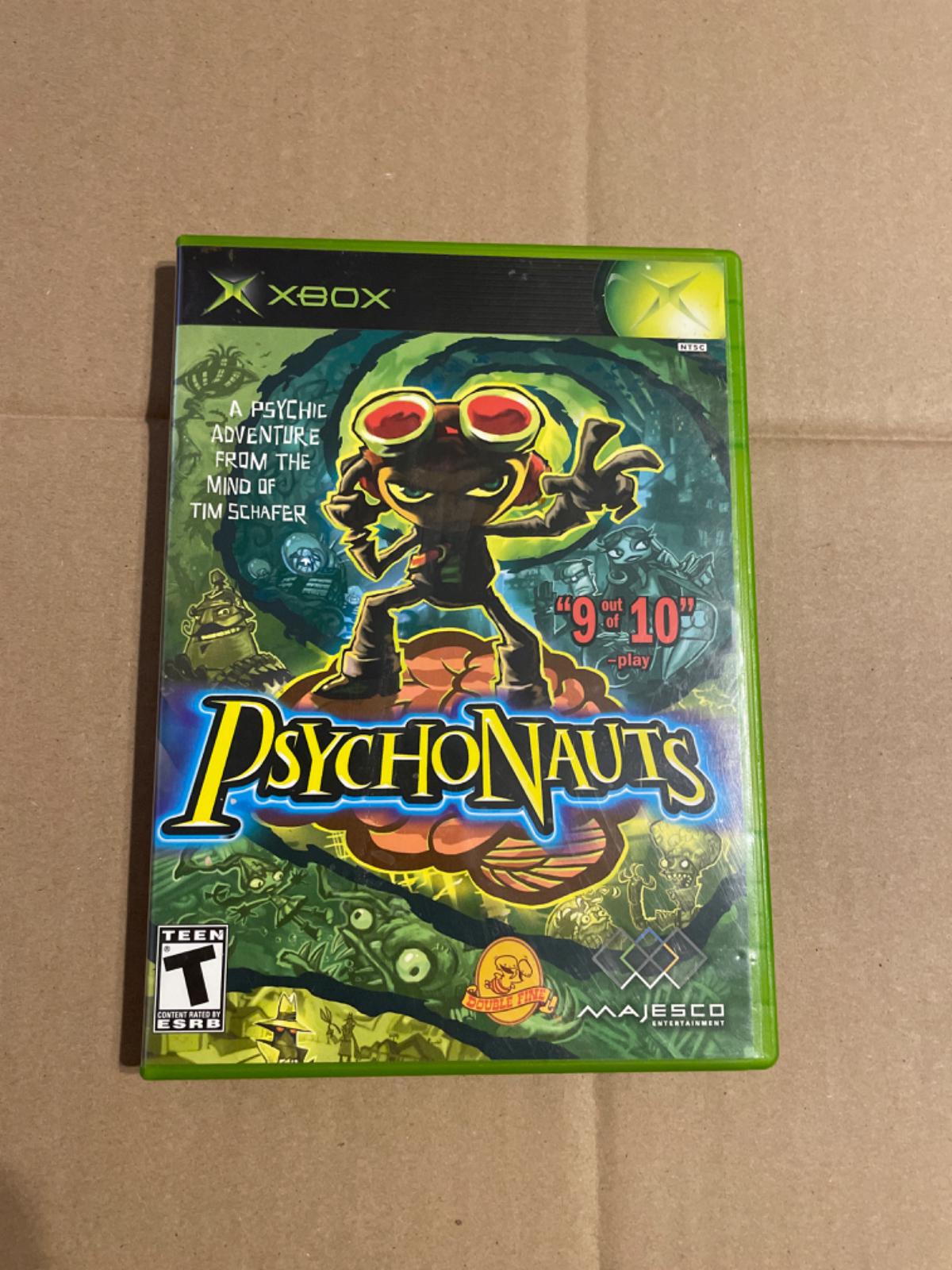 Psychonauts | Item, Box, and Manual | Xbox