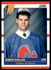 Owen Nolan Hockey Cards 1990 Score Prices