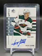 Nico Sturm [Autograph] Hockey Cards 2019 SP Authentic Prices