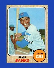 Ernie Banks #355 Baseball Cards 1968 Topps Prices