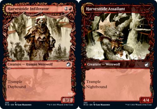 Harvesttide Infiltrator & Harvesttide Assailant [Showcase] Magic Innistrad: Midnight Hunt