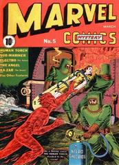 Marvel Mystery Comics #5 (1940) Comic Books Marvel Mystery Comics Prices