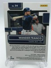 Back Of Card | Wander Franco Baseball Cards 2022 Panini Donruss