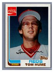 Tom Hume #9 Baseball Cards 1982 Coca Cola Prices