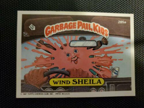 Wind SHEILA #285a 1987 Garbage Pail Kids