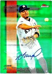 Jose Altuve [Green Refractor] #FA-JAL Baseball Cards 2016 Topps Finest Autographs Prices