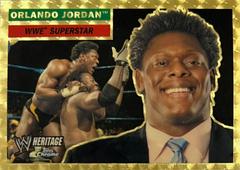 Orlando Jordan [Superfractor] #4 Wrestling Cards 2006 Topps Heritage Chrome WWE Prices