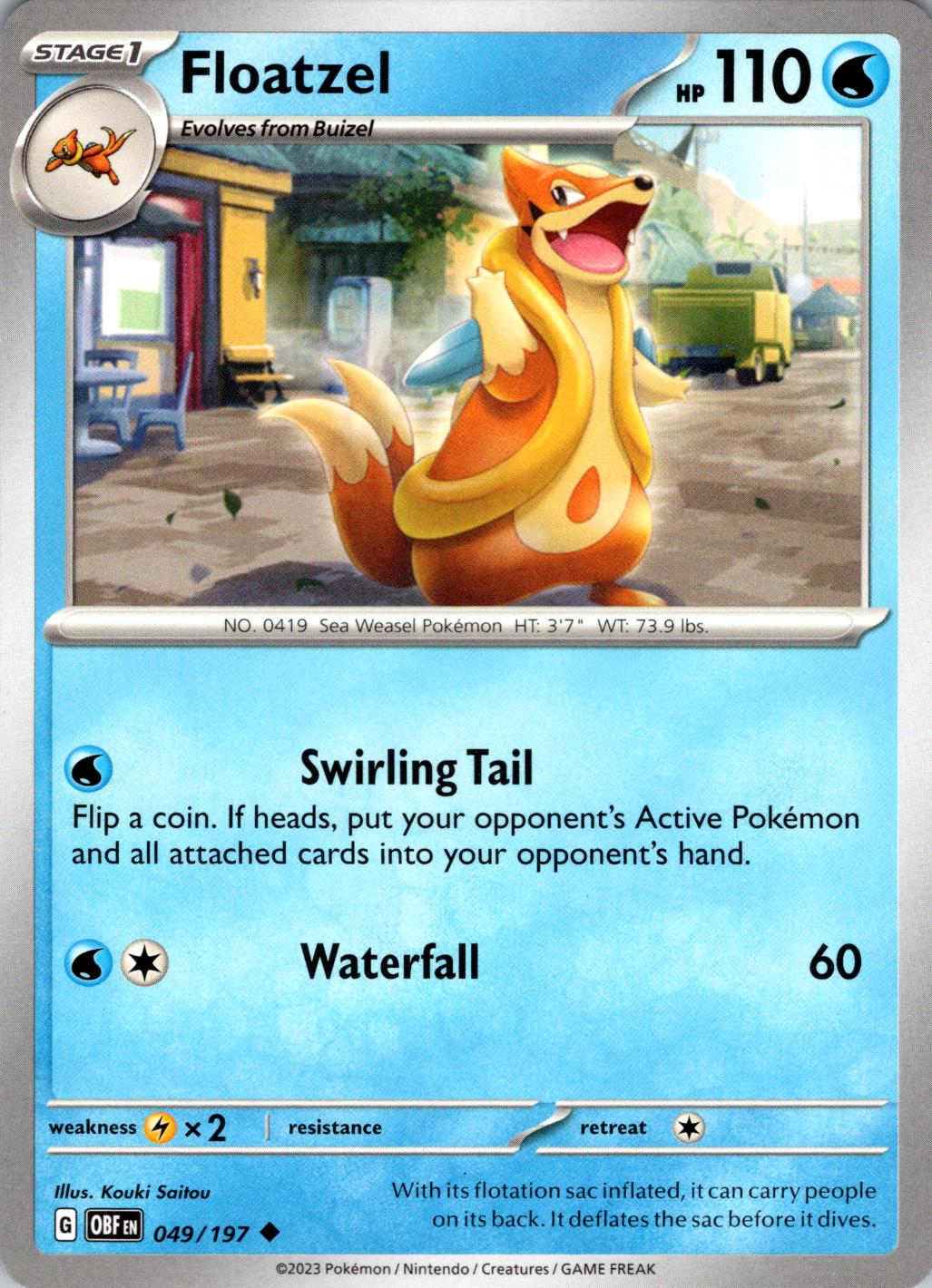 Floatzel #49 Prices 