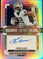 Chris Olave [Rookie of the Year Autograph Holo] #ROY-CO Football Cards 2022 Panini Contenders Optic Rookie of the Year Prices