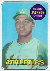 Reggie Jackson #260 Baseball Cards 1969 Topps Prices