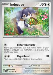 Indeedee [Holo] #153 Pokemon Scarlet & Violet Prices