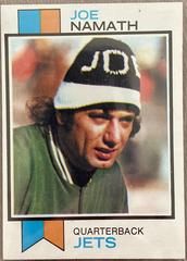 Joe Namath #400 Football Cards 1973 Topps Prices